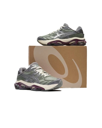 Asics Gel-Kinetic 2.0 Lichen Green schräg