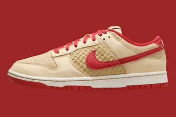 Nike Dunk Low Strawberry Waffle Außenseite