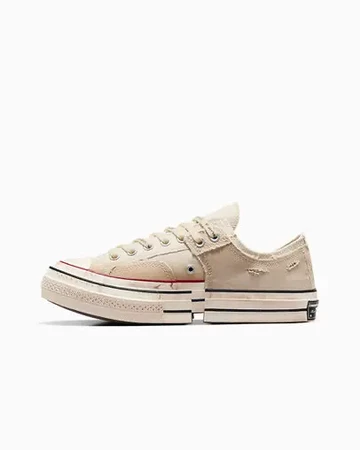 Feng Chen Wang Converse Chuck 70 Low Brown Rice von innen