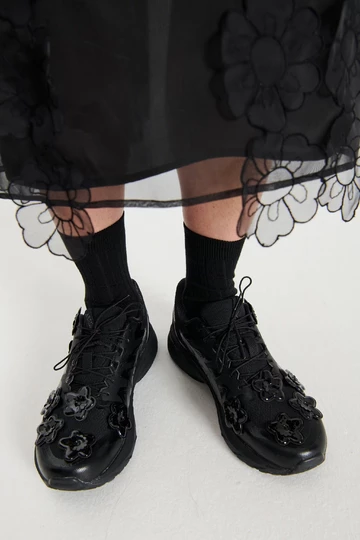 Cecilie Bahnsen x ASICS Gel-Terrain Flower Black Mood