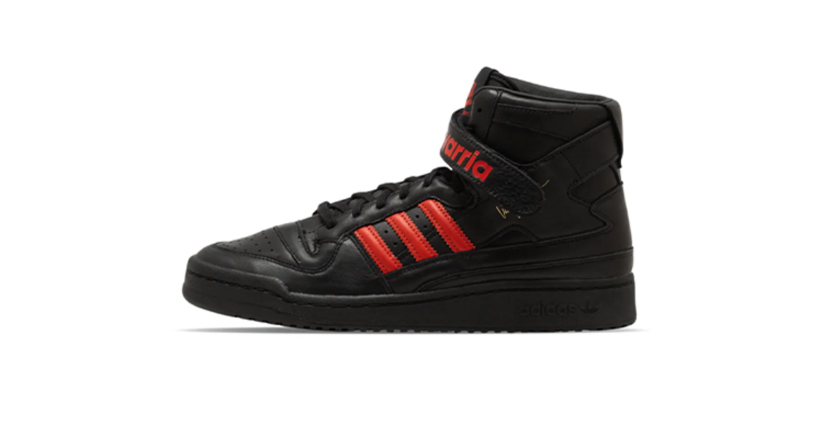 Willy Chavarria x adidas Forum Hi Black Red KK3695 | Dead Stock