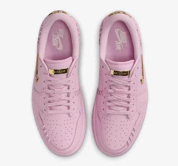 Der Jordan 1 Low Method of Make Pack in Perfect Pink von oben