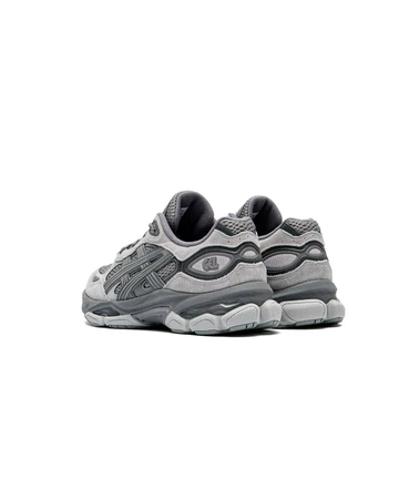 Asics Gel-NYC 2.0 Clay Grey Cement Grey schräg