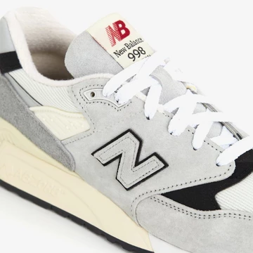 New Balance 998 Grey Black - Detail