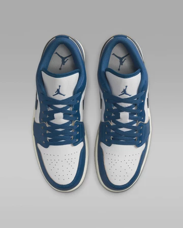 Jordan 1 Low Industrial Blue von Oben