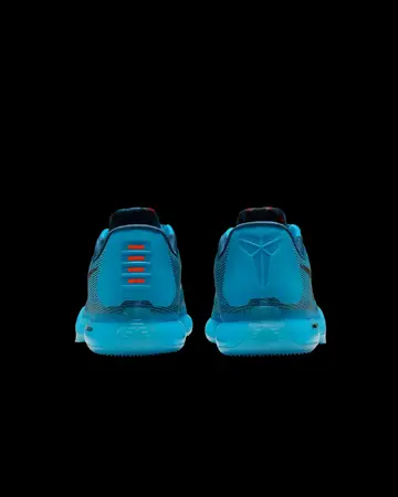 Nike Kobe 10 Protro Blue Lagoon von hinten