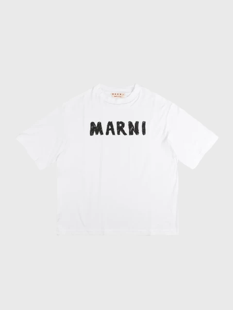 Marni Crayon Logo T-Shirt Image