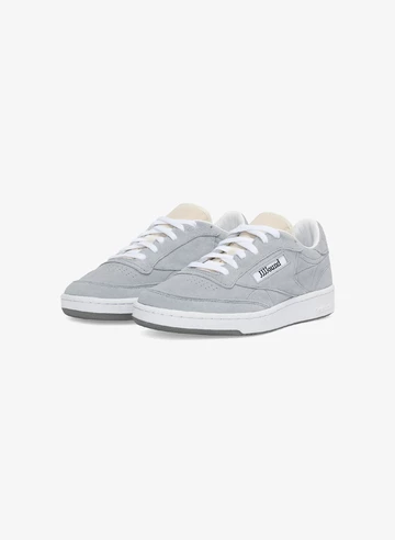 Der JJJJound Reebok Club C 85 Grey Leather von schräg außen