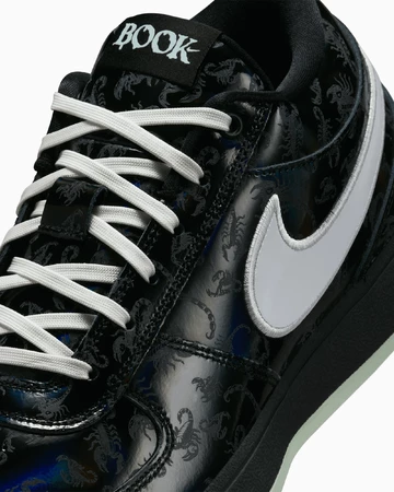 Nike Book 1 Halloween Scorpion Upper Details
