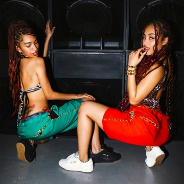 Wacko Maria x Reebok Club C 85 Leopard Pack Lookbok zwei Models von Hinten