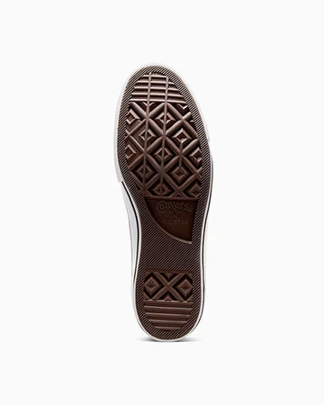 Die Sohle des Stussy Converse Chuck 70 Hi Sky Blue