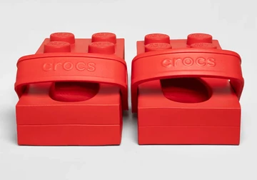LEGO® x Crocs Brick Clog Bright Red Fersen