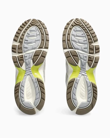 Die Sohle des ASICS GEL-1090V2 Smoke Grey