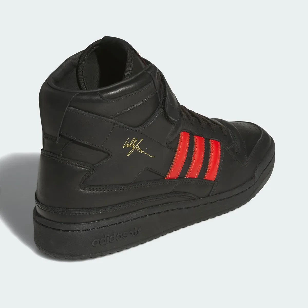 Willy Chavarria x adidas Forum Hi Black Red KK3695 | Dead Stock