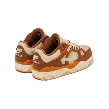 NIGO x Nike Air Force 3 Low Light British Tan schräg