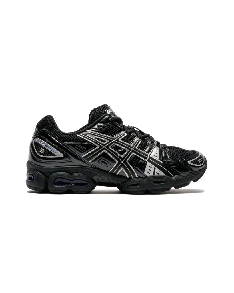 ASICS GEL Nimbus 9 Black Pure Silver Dead Stock