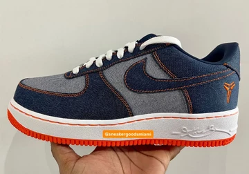 Kobe Bryant x Nike Air Force 1 Protro Denim Außenseite 2