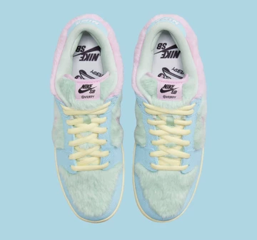 Verdy SB Dunk Low Visty von oben