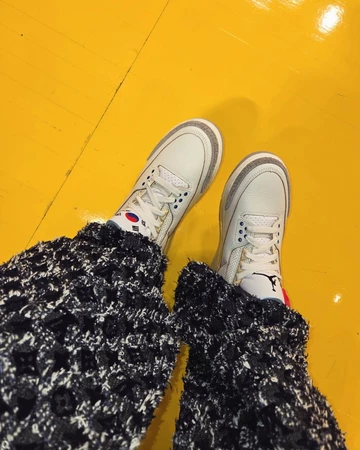 Air Jordan 3 Seoul 2.0 von oben