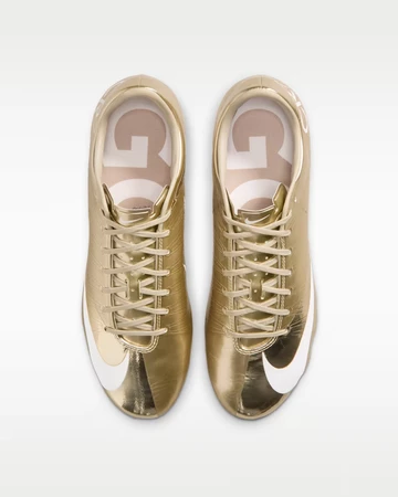 CR7 x Nike Mercurial Superfly 1 RGN SE Metallic Gold Star von oben