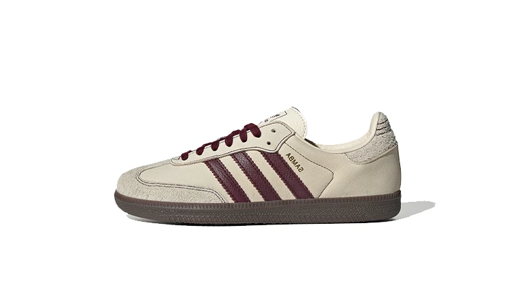 adidas Samba Wonder White Maroon