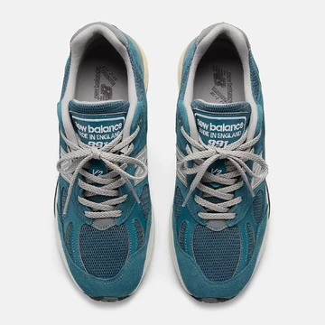 New Balance 991v2 Made in UK Tapestry Blue Paar