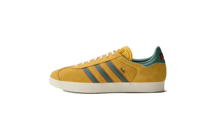 Bob Marley x adidas Gazelle Bold Gold