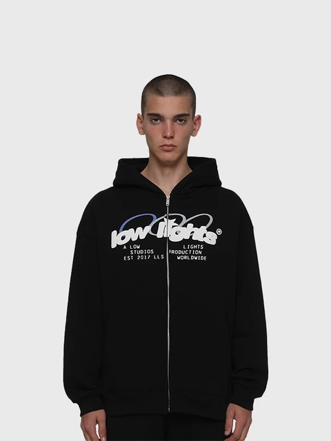 Arctic Ring Logo Zip-Hoodie Black Image