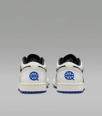 Jordan 1 Low Quai 54 Off Noir von hinten