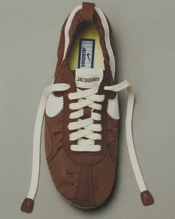 Jacquemus x Nike Moon Shoe SP Fauna Brown Upper