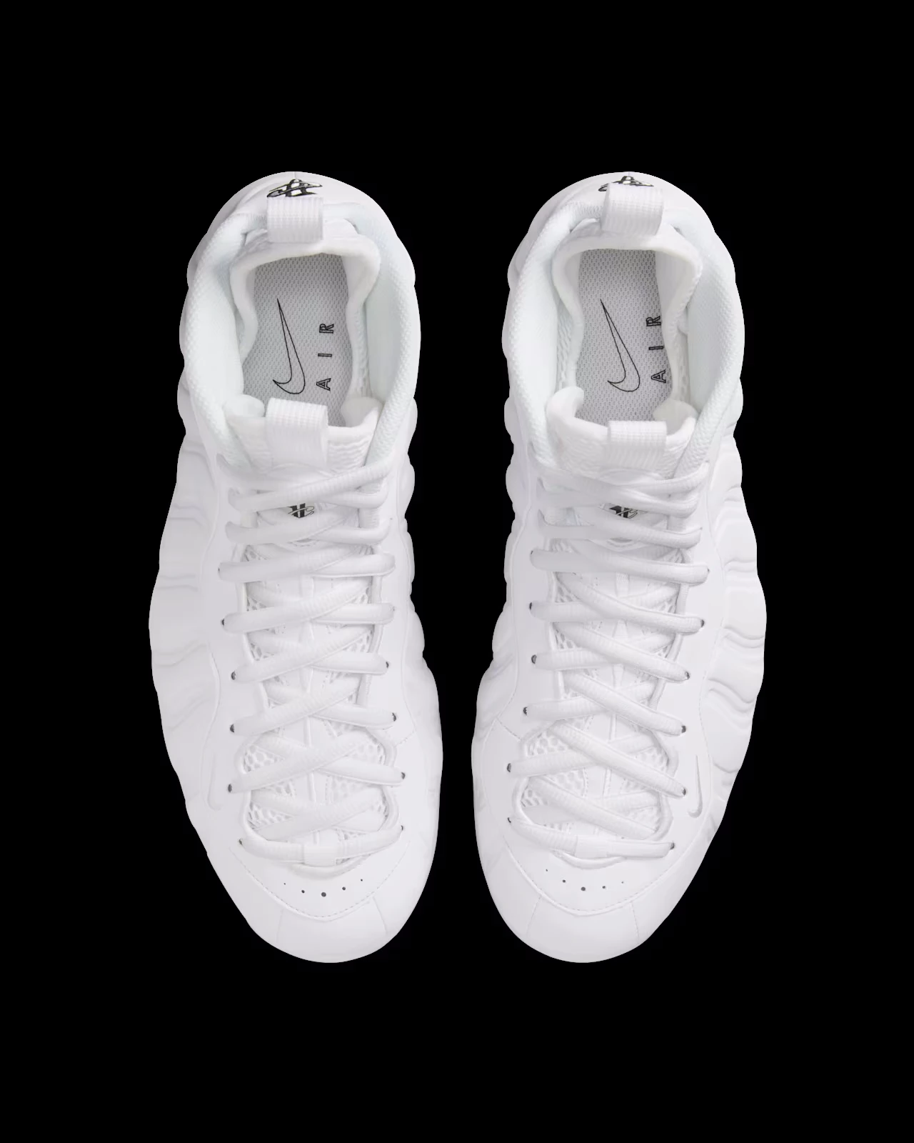 Sneakers All White Nike Foamposite Nike Air Foamposite One Triple