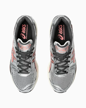 ASICS Gel Kayano 14 Papaya Paar von oben