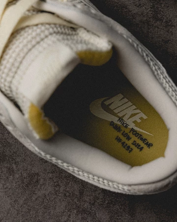 Dunk Low Phantom Light Bone Lookbook Detail von Oben