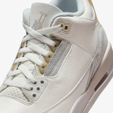 Jordan 3 Craft Ivory Schnürsenkel