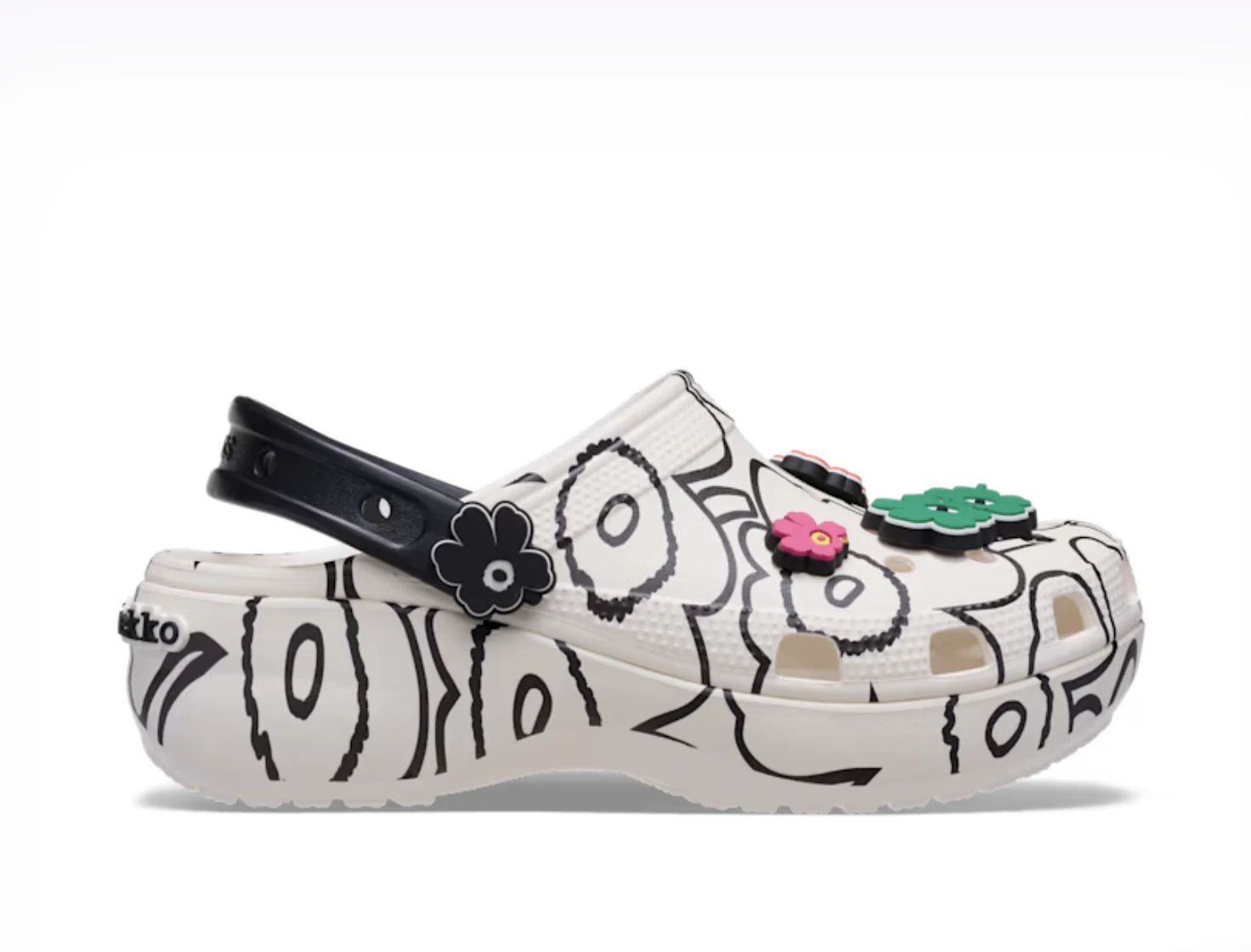 週末セール♡マリメッコ クロックス Classic Clog MULTI Crocs x Marimekko Classic Clog | 211122-90H | AFEW STORE