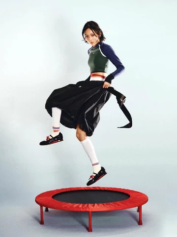 LABELHOOD x Nike Shox Z Calistra Black & University Red Mood