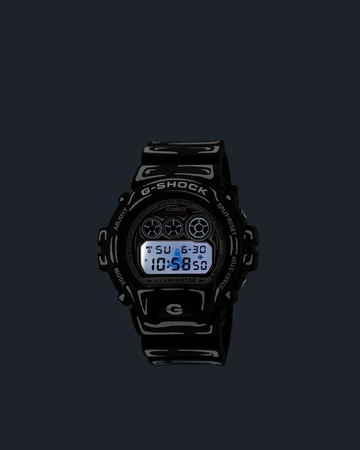 Joshua Vides x Casio G-Shock DW-6900 Black Glow