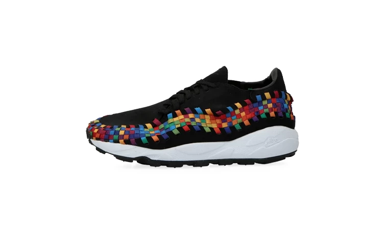 Nike Air Footscape Woven Black Rainbow Dead Stock