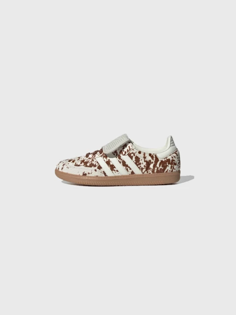 adidas Samba LT White Cow Print Image