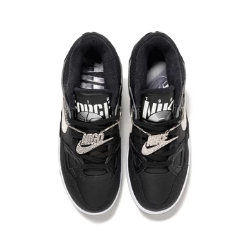 NIGO x Nike Air Force 3 Low Croc Pack Black Paar von Oben
