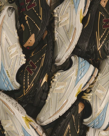 Kith x New Balance 1906r in Black und White Blue