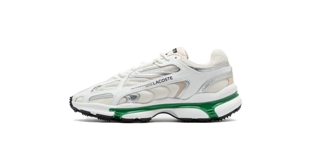 Lacoste L003 2K24 124 1 SMA White Green 47SMA0013-082 | Dead Stock