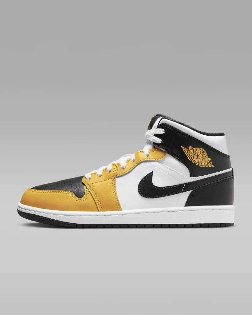 Jordan 1 Mid Yellow Ochre DQ8426 701 Dead Stock