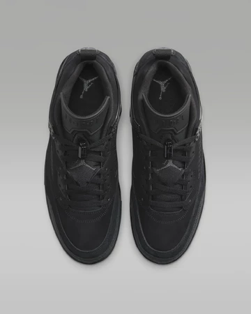 Jordan Spizike Low Blackcat Paar von oben
