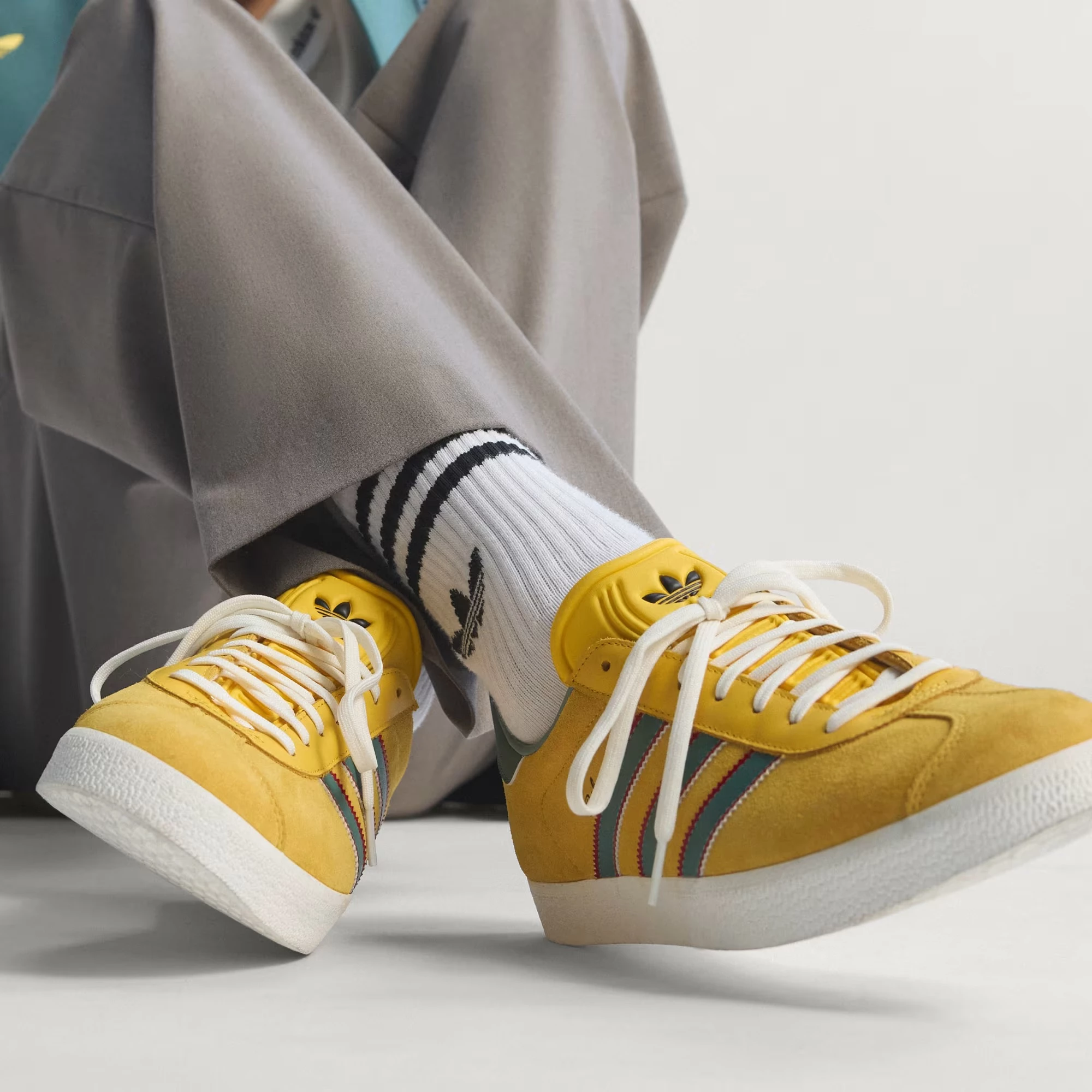 Bob Marley x adidas Gazelle Bold Gold KJ3532 | Dead Stock