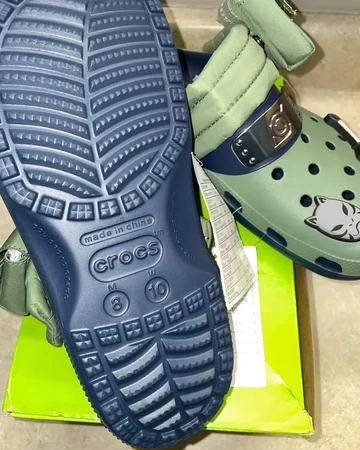 Naruto x crocs Sohle