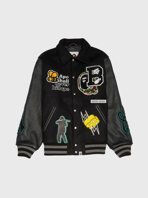 Varsity Jacket Black Image