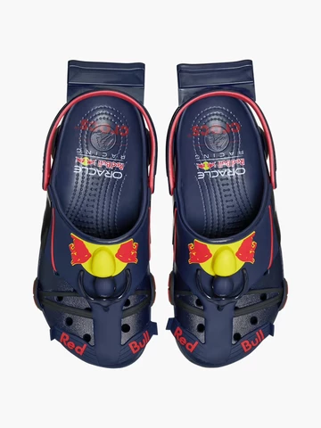 Red Bull Racing x Crocs Crocband Clog von oben