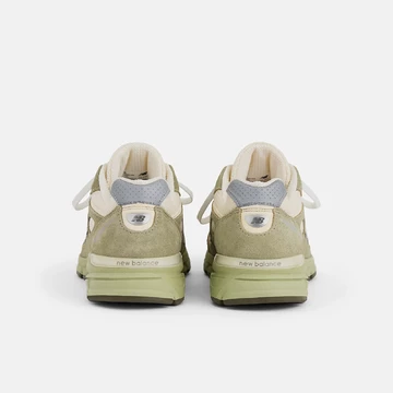 New Balance 990v4 Made in USA Olive Leaf Fersen
