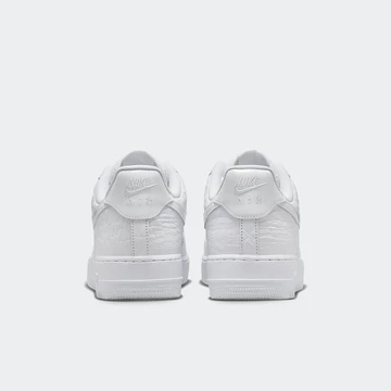 Nike Air Force 1 Low Mixed White Paar Fersen
